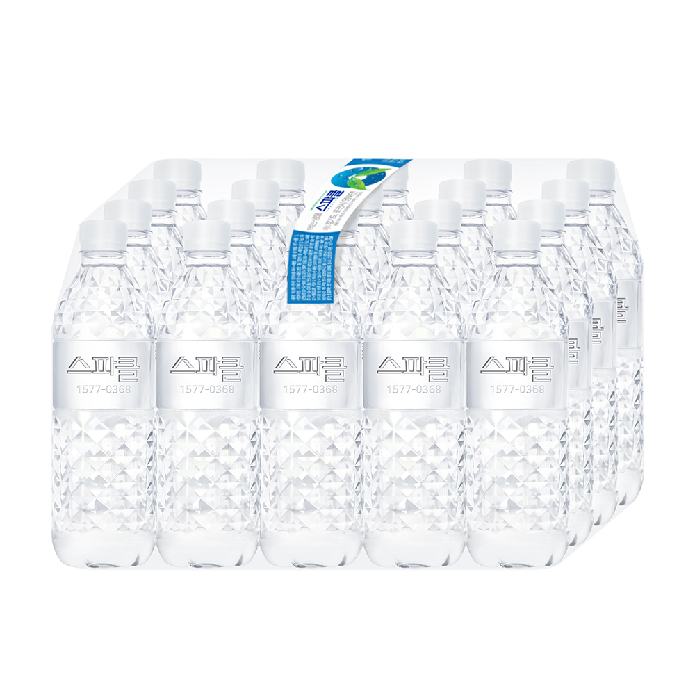 스파클 생수, 무라벨, 500ml, 80개 /무배