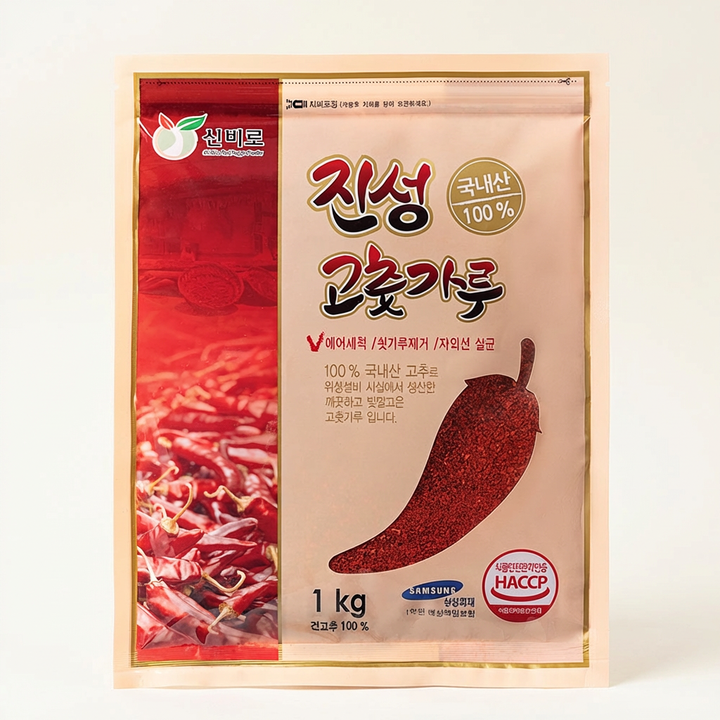 국내산 고춧가루 보통맛 1kg